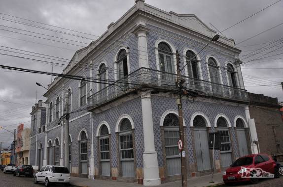 Sobrado dos Azulejos, um dos prédios históricos de  Rio Grande, no sul do Rio Grande do Sul